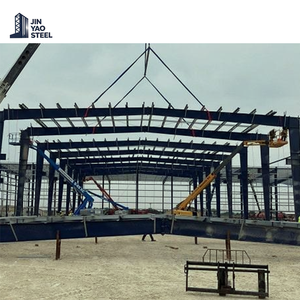 定制预制钢制仓库建筑 Q355 钢结构工厂建筑 - Product Image 1