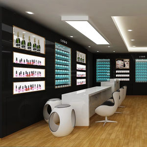 Étagère de présentation de cosmétiques sur pied personnalisée pour gloss à lèvres, magasin de beauté, rouge à lèvres, vernis à ongles, étagère et support de présentation de cosmétiques - Product Image 1