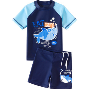 Traje de baño de secado rápido con dibujos animados para niños, traje de baño con protección solar para niños pequeños y adolescentes 2023 - Product Image 2
