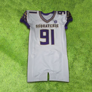 Personalizado de alto rendimiento de fútbol americano Jersey de malla de poliéster de tela a granel uniformes de fútbol Fabricante en Pakistán - Product Image 2