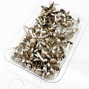 100pcs 5mm x 3/8 "L Vòng bạc mạ sắt giấy chia ốc vít brads và ad56 tùy chỉnh - Product Image 4