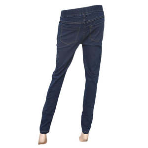 Jeggings Ajustados para Mujer - Azul Marino - Azul Marino/Azul - Product Image 2