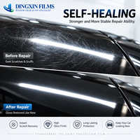 Film de protection de peinture automobile transparent, TPU OEM d'usine, auto-réparant, revêtement super hydrophobe, garantie 10 ans