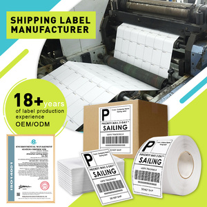Étiquettes thermiques SailingPaper 4x6 <span class=keywords><strong>pour</strong></span> la vente au détail, l'expédition, l'entrepôt et les applications de codes-barres - Product Image 1