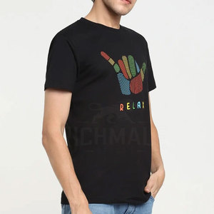 Camiseta transpirable de secado rápido de talla grande para hombre, diseña tu propia camiseta de talla grande, gran oferta, camiseta de talla grande - Product Image 2