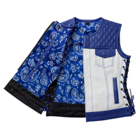 Chaleco de Cuero Vaquero Best Western, Impermeable, Talla Grande, Casual, de Alta Calidad para Hombre, Ecológico, Primavera
