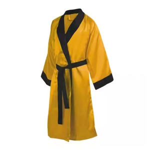 2025 Services OEM Polyester Qualité Prix raisonnable Robe de boxe Conception personnalisée Meilleure vente Robe de boxe fabriquée en usine - Product Image 1