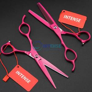 Professional 6.45 Inch Stainless Steel 440C <b>Hairdressing</b> <b>Scissors</b> Set for Salon Use Trimming Barber <b>Scissors</b> for Hair Styling - Product Image 2
