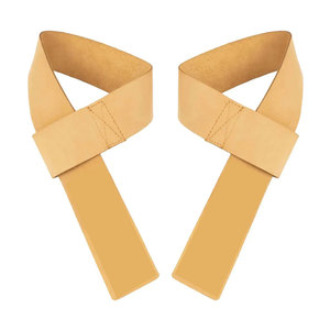 Sangles de levage en cuir professionnelles, sangles robustes pour l'entraînement musculaire et la pratique de la remise en forme - Product Image 1