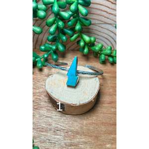 Donovan Skeets Kingman Turquoise & Sterling <b>Silver</b> Fashion <b>Cuff</b> <b>Bracelet</b> - Product Image 1