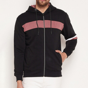 Vêtements d'hiver 100% Cotton Customized Zipper Hoodies Apparel Clothing Casual Men Zipper Hoodies for Man Best Selling - Product Image 1