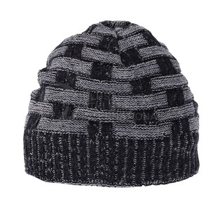 Chapeaux à bulles d'hiver fabriqués en usine hommes rembourrage chaud bulle coton rempli Bomber chapeaux 2025 bonnets Jacquard - Product Image 6
