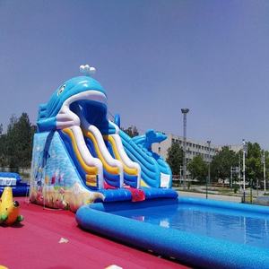 Động vật theo chủ đề voi Inflatable lâu đài PVC Made Bounce House khóa học trở ngại leo tường phiêu lưu công viên Home Playhouse - Product Image 5