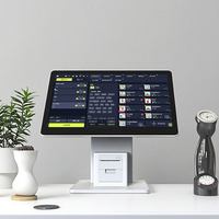 Vente en gros systèmes de point de vente à écran tactile de restaurant de caisse enregistreuse systèmes de point de vente avec imprimante thermique 58mm