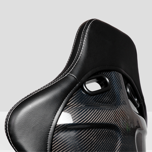 เอเพ็กซ์คาร์บอนไฟเบอร์ที่นั่งรถแข่งหนัง PU ที่นั่งแบบเต็มถังด้านหลังแบบพรีเมี่ยมที่นั่งแบบสปอร์ตน้ำหนักเบาทนทาน - Product Image 2