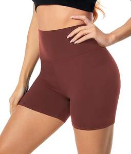 220 grammes de short de yoga pour femmes coupe ajustée meilleure qualité et matériau extensible Short de yoga de qualité supérieure avec poche latérale - Product Image 3