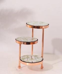 Venta caliente de metal redondo de 3 niveles para la decoración del banquete de boda en precio al por mayor - Product Image 4