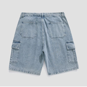 Pantalones Cortos Vaqueros Rotos de Mezclilla para Hombre, Estilo Urbano, Transpirables, Desgastados, Rectos, Holgados, Acampanados, los Más Demandados del 2026 - Product Image 3