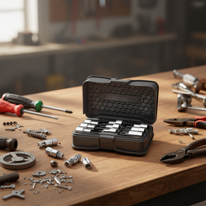 Juego de 9 tornillos TORX surtidos en caja de ABS, grado DIY, producto para uso con llave de vaso - Product Image 2