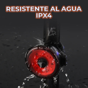 Luz LED Redonda Impermeable para Bicicleta, Luces Delanteras y Traseras de Plástico, Fácil Montaje - Product Image 6