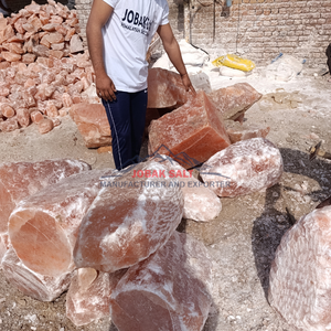 Lámpara de sal natural del Himalaya 50-80kgs al por mayor, calidad superior, purificador de aire tallado enorme, tacto Real, boda/decoración del hogar rápido - Product Image 2