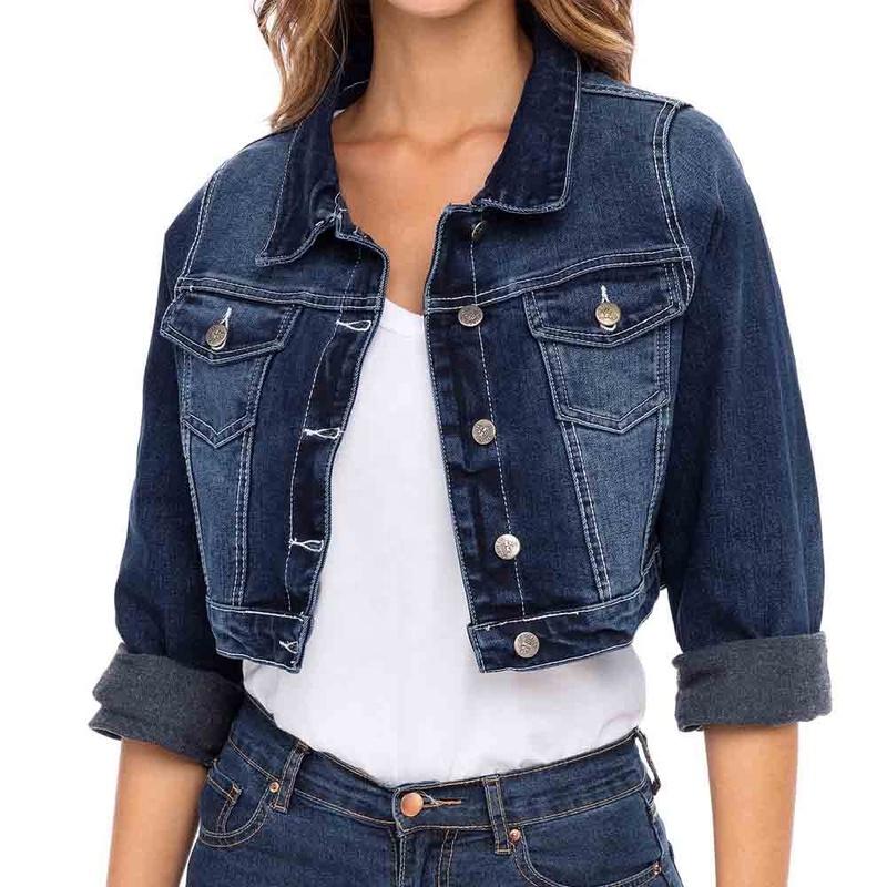 Wholesale Women s Oversized Denim Jacket