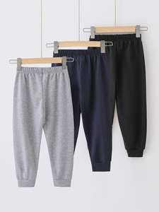 Pantalon de jogging décontracté taille moyenne pour hommes avec cordon de serrage solide Pantalon de survêtement personnalisable à imprimé complet - Product Image 4