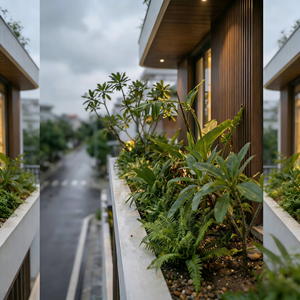 Villa moderne en acier léger galvanisé pour petite surface, orientée vers la <span class=keywords><strong>rue</strong></span>, résistante au vent et aux tremblements de terre, personnalisable - Product Image 3