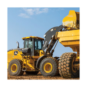 John Deere 624P chargeuse sur pneus puissante machine fiable adaptée à la construction de routes industrielles et au nivellement de sites - Product Image 4