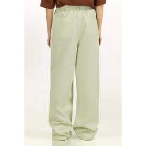 Pantalon large taille haute pour femme en toile respirante, tailles XL, 3XL, XS, avec délavage coloré WM-NDJ-SS25-008 - Product Image 2