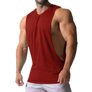 Camiseta sin Mangas de Algodón de Verano al por Mayor para Hombre, Logotipo Personalizado, Camiseta Deportiva Básica para Gimnasio, Transpirable, Duradera, Tallas Grandes, Estilos Casuales - Product Image 6