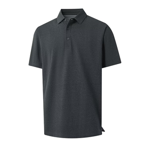 <b>Men</b> Golf Polo <b>Shirt</b> Premium Fabric Short Sleeve Comfortable <b>Stretch</b> Moisture Control Sports Polo with Custom Logo Wholesale - Product Image 4