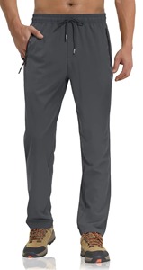 กางเกงจ็อกเกอร์แห้งเร็วสำหรับฤดูร้อน กางเกงเดินป่าผู้ชาย น้ำหนักเบา สวมใส่สบาย กางเกงวิ่ง มีเชือกผูก เอวยางยืด สำหรับออกกำลังกาย เล่นกีฬา ฟิตเนส ยิม - Product Image 4