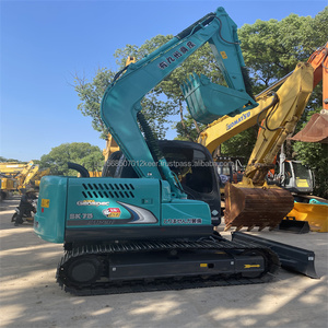 Excavadora de orugas usada Kobelco, Japón, 7,5 toneladas, excelente estado, componentes del núcleo, incluye motor, bomba de engranajes de caja de cambios - Product Image 3