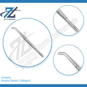 Pinces dentaires en acier inoxydable, pinces à coton dentaires, pinces chirurgicales dentaires - Product Image 4