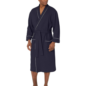 Albornoz de tarifa razonable para hombres, material suave y duradero, totalmente personalizado, transpirable, cómodo, albornoz para hombres con calidad superior - Product Image 1