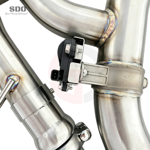 Tuyaux d'échappement Catback en acier inoxydable SD pour BMW X5 M60i G05 4.4T V8 2023+ Échappement performant avec soupape électronique et silencieux - Product Image 5