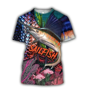 Freshwater Fishing <b>Shirts</b> Long Sleeve Quick Dry UV Sun Protection <b>T</b>-<b>Shirt</b> for Outdoor Hiking Running <b>Swimming</b> UPF 50+ - Product Image 3