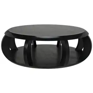 Cornici da tavolo ristorante industriale decorativo nero opaco tavolino rotondo mobili gambe rotonde in metallo tavolo