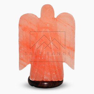 โคมไฟเกลือหิมาลัยแท้ 100% แกะสลักด้วยมือ งานฝีมือธรรมชาติ ตกแต่งบ้าน - Product Image 2