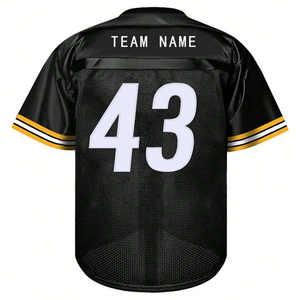 Custom 100% Polyester Low MOQ Sublimation Printing american football uniform, American Football Jersey - Product Image 2