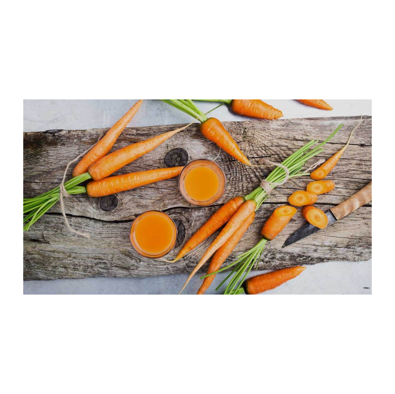 Fresh Carrots with rich color and crisp texture for healthy consumption