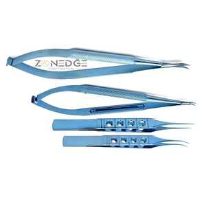 ชุด phaco เครื่องมือผ่าตัดไมโครออพติคชุดผ่าตัดต้อกระจก4ชิ้น/เซ็ตที่ใช้ในบริษัทผลิตศัลยกรรมตาขนาดเล็ก - Product Image 1