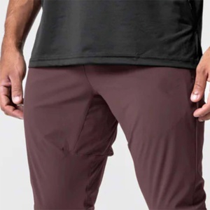 Pantalones de chándal de algodón transpirables informales para hombre de alta calidad, pantalones para correr a granel personalizados, cintura elástica para clima frío, patrón recto - Product Image 5