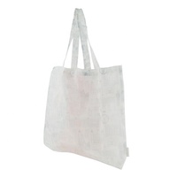 Sac de courses pliable en fibre de polyester, taille et motif personnalisables pour les supermarchés et les magasins
