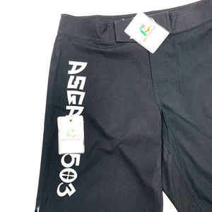 Color sólido para hombre MMA Boxer Pantalones cortos de entrenamiento Poliéster Fight Shorts - Product Image 4