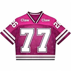 Custom Most Popular High Quality Custom Loose <b>Retro</b> Mesh Breathable American <b>Football</b> Jersey - Product Image 6