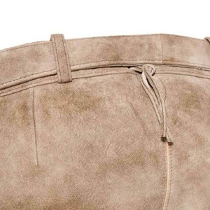 Nuevo Diseño, Elegantes Lederhosen Bávaros para Hombre, Pantalones de Cuero Genuino con Tirantes, Traje Alemán - Product Image 6