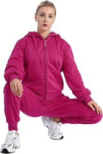 Fabricant et fournisseur en gros de survêtements personnalisés avec logo sur mesure, survêtements streetwear de haute qualité et surdimensionnés pour femmes - Product Image 4