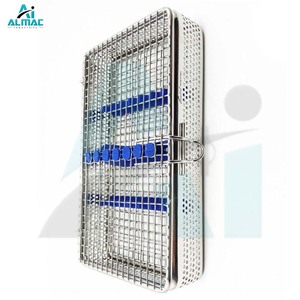 ซิลิโคนไลเนอร์สำหรับตะกร้าขนาดเล็กแบบใช้มือฆ่าเชื้อได้ ALMAC สำหรับเครื่องมือจักษุวิทยา ผลิตจากสแตนเลสเยอรมัน ทนทาน ได้รับการรับรองมาตรฐาน CE - Product Image 4